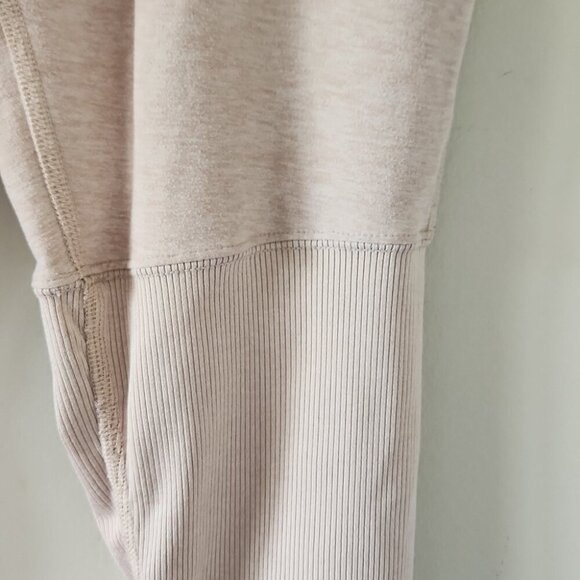 ALO | Yoga Goddess Alosoft High Waist Blush Pink Ruched Leggings Sz SMALL - Picture 6 of 8